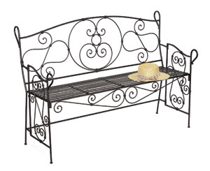 Wrought Iron Benches