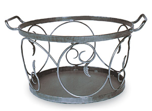 Wrought Iron Fireplace Wood Holder