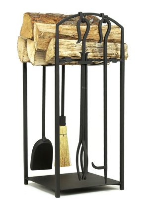 Wrought Iron Fireplace Wood Holder