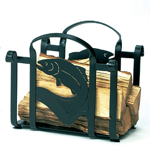 Wrought Iron Fireplace Wood Holder