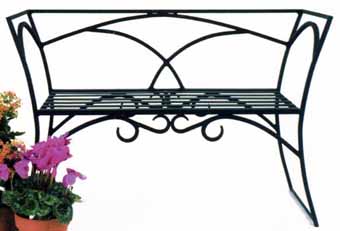 Wrought Iron Garden Benches