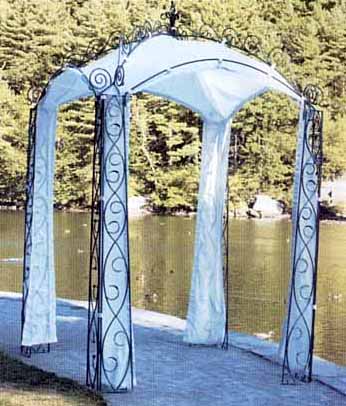 Wrought Iron Garden Pavilions