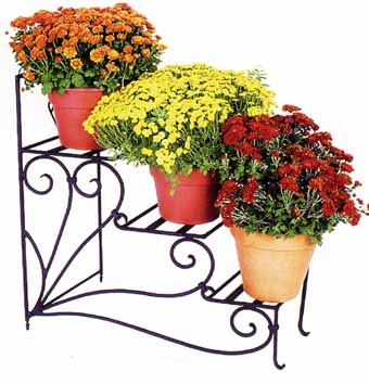 Wrout Iron Plant Stands