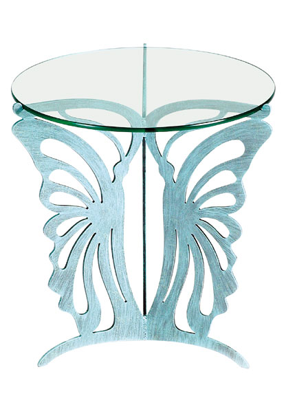 Steel Garden Furniture Butterfly Table