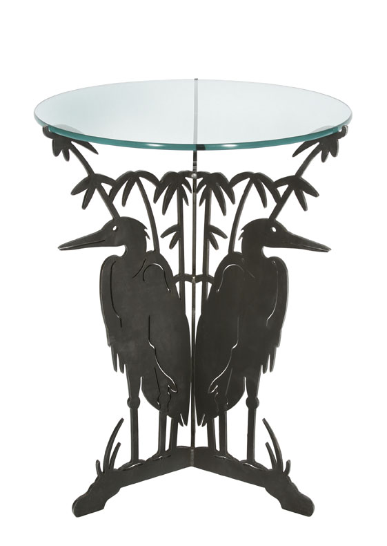 Steel Garden Furniture Heron Table