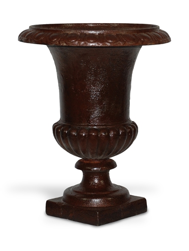 Large Cast Iron Urn