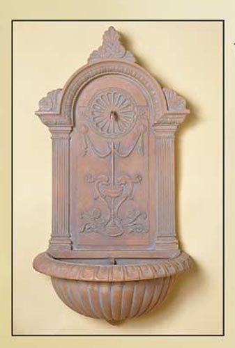 Cast Stone Wall Fountain