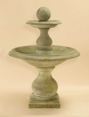  Garden Fountain, Cast Stone Garden Fountain