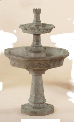  Garden Fountain, Cast Stone Garden Fountain