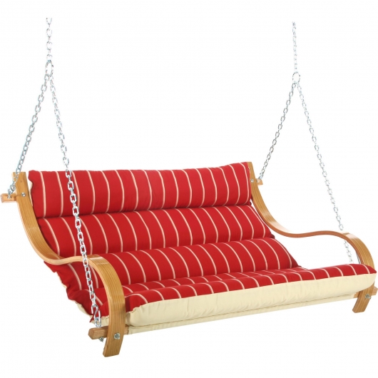 Cedar Swing Double Cushioned Swing