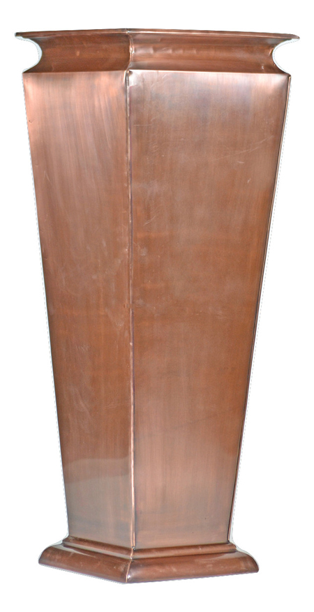 Large Copper Planter