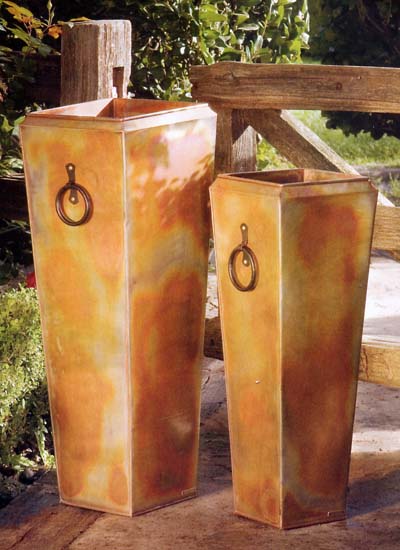 Copper Planters