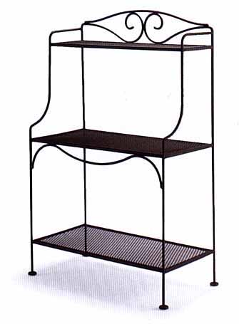 Bakers Rack,Wrought Iron Baker's Rack