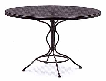 Wrought Iron Dining Table  by Woodard