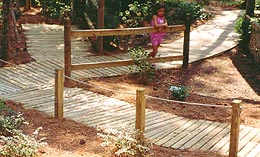 Wooden Walkways, Decks, and Mats