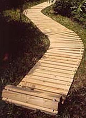 Wooden Decks and Walkways