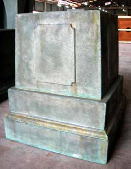 cast stone pedestal