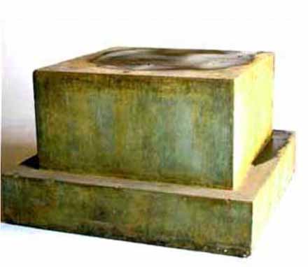 cast stone pedestal