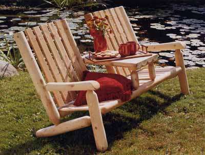 Outdoor Cedar Garden Furniture