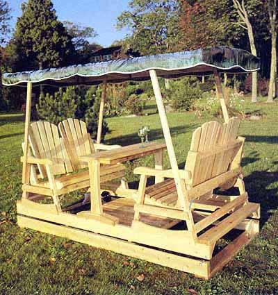 Cedar Garden Glider