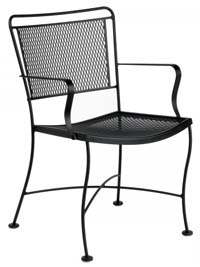 wrought iron dining chair