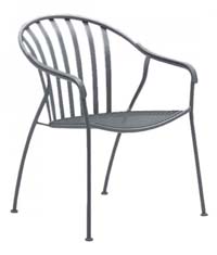 wrought iron dining chair