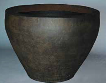 Ethnic Pottery Giant Asian Planter