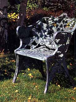 Cast Aluminum Garden Patio Furniture Fern Chair