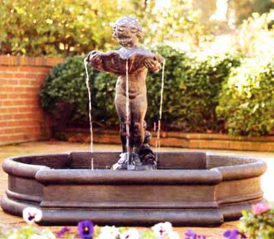 Fountain with Pool